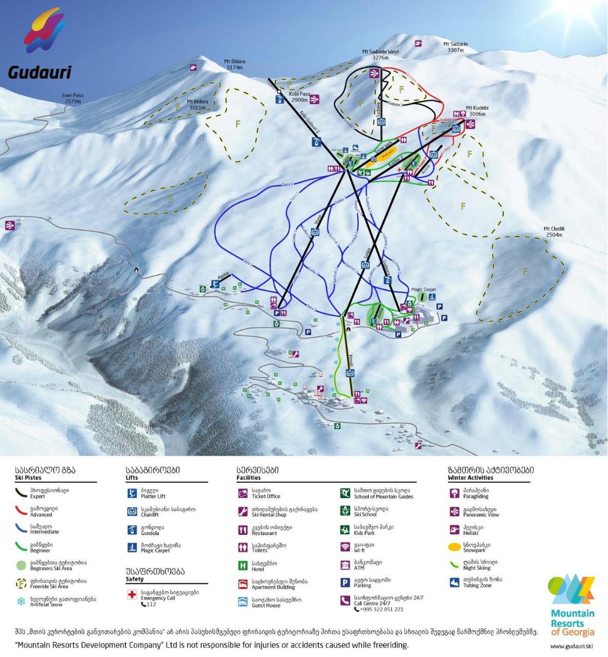 Ski Heaven Gudauri Kültér fotó